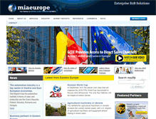 Tablet Screenshot of miaeurope.com
